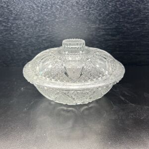 Vintage Pasari Indonesia Candy Dish/ Trinket Bowl w/Lid- Heart/Flower Design